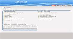 Desktop Screenshot of adconnect.com